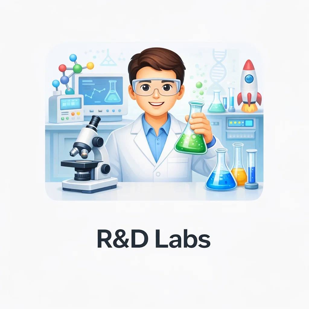 R&D and Testing Labs